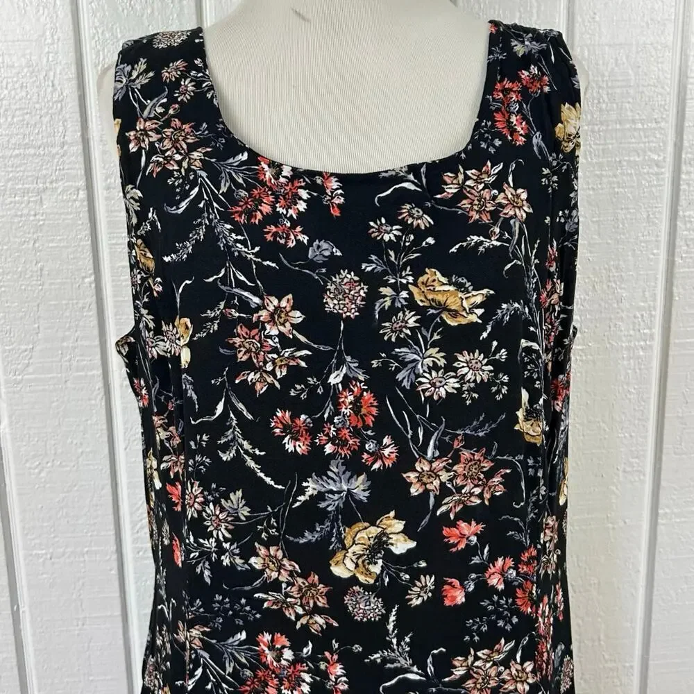 Laura Ashley Vintage Floral Maxi Dress Cottagecore Prairie Women Size 12 - Picture 3 of 5